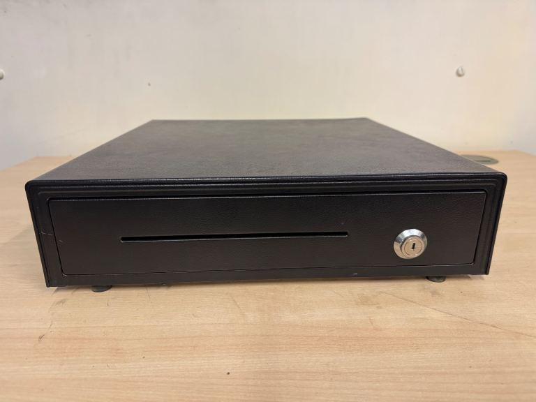 2 × Electronic Cash Drawers – Heavy Duty – Black