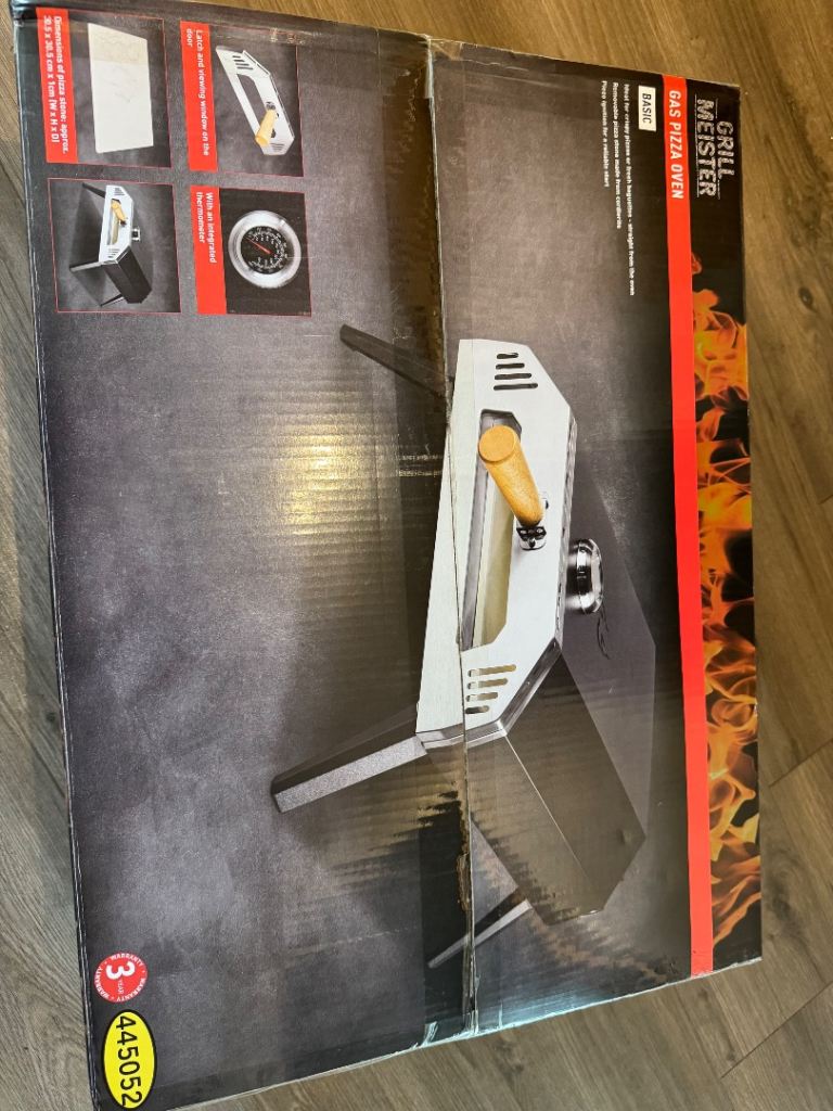 Lidl gas pizza oven - brand new