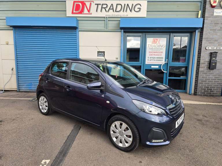 2017 Peugeot 108 1.0 Active 2 Tronic Euro 6 5dr HATCHBACK Petrol Automatic