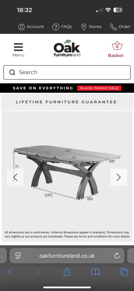 Solid Oak Dining Table and 8 Chairs 