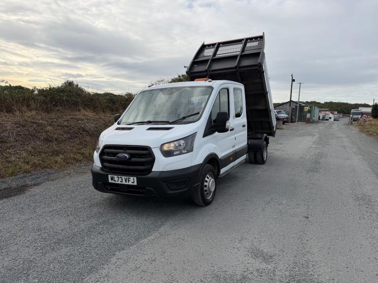Ford Transit 2.0 350 EcoBlue Leader Double Cab tipper Aircon 4dr Dies... 2023/73