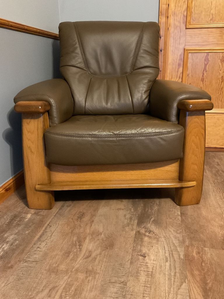 Leather 3 Piece Suite