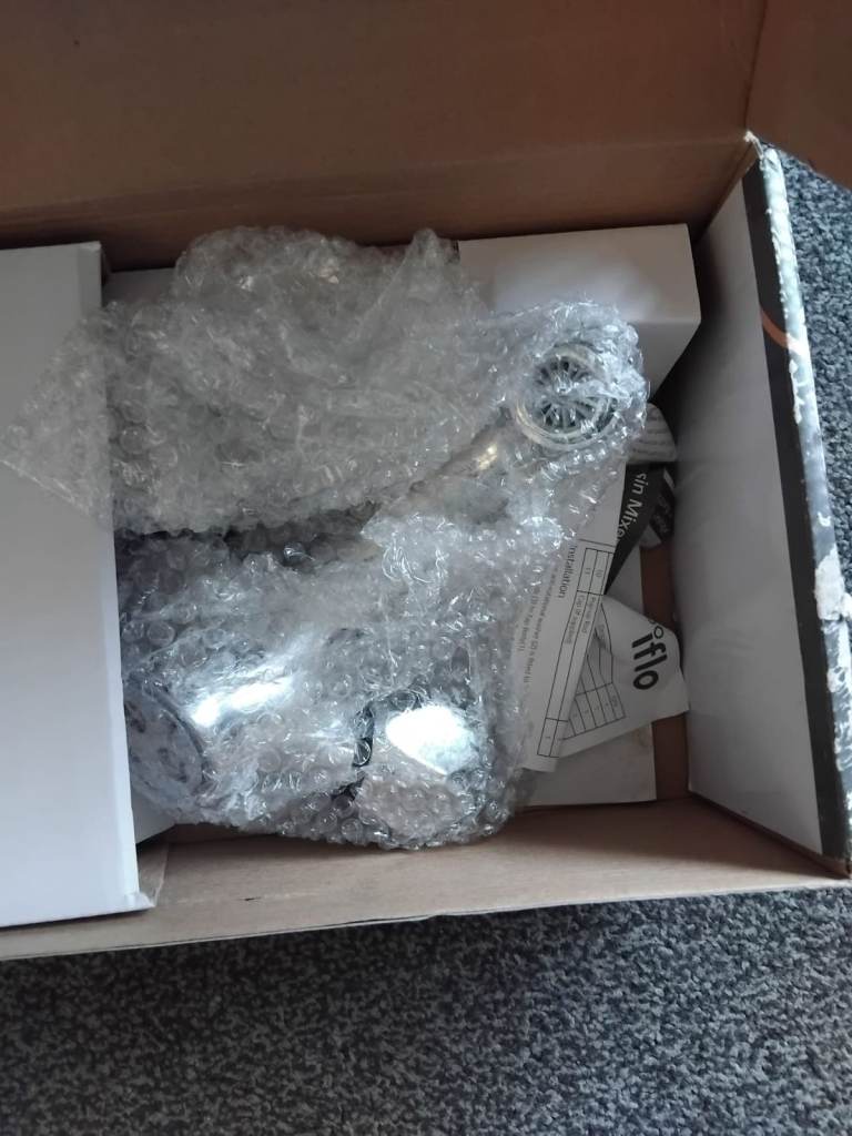 Iflo base monobloc basin mixer tap new in box