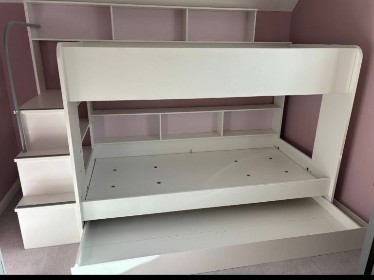 Lovely bunk with extra with loads of storage hardly used 