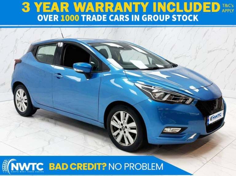 2019 Nissan Micra 1.0 IG Acenta Hatchback 5dr Petrol Manual Euro 6 (71 ps) Hatchback Petrol Manual