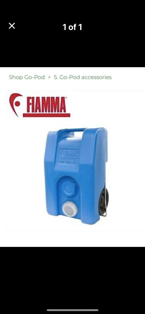 Flamma water barrel