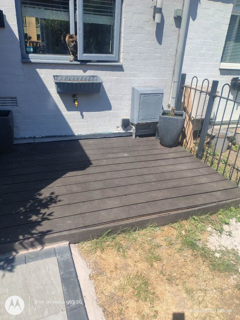 Composite decking black FREE
