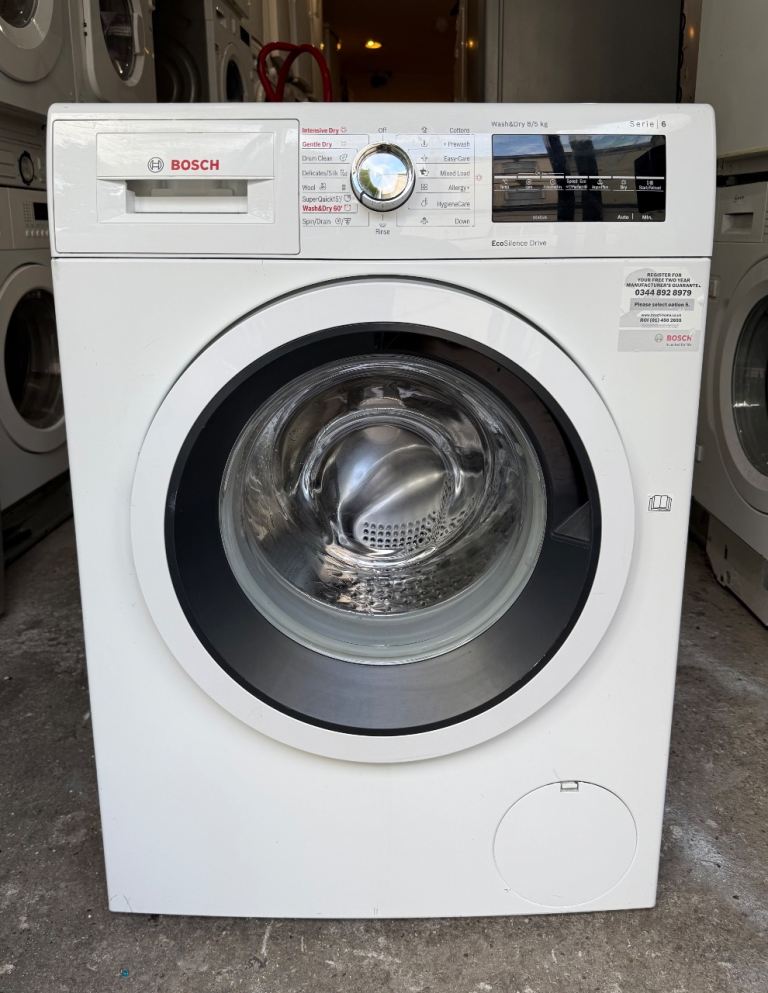 8KG BOSCH SERIE 6 NICE WASHER & DRYER WITH WARRANTY