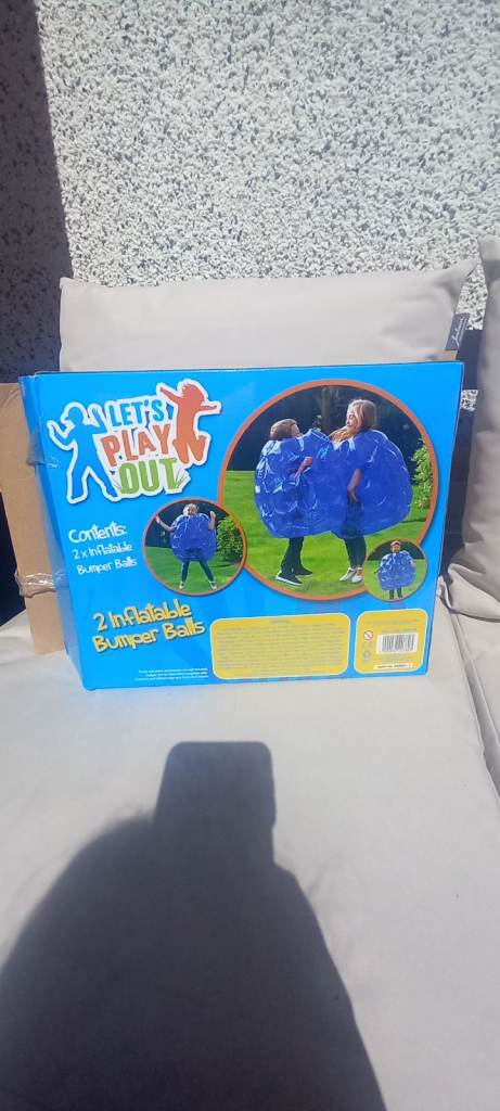 Kids inflatable bumper ball suits