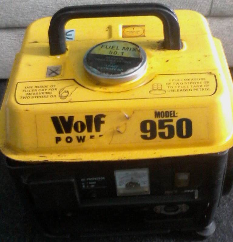 wolf 950 generator, spares or repair