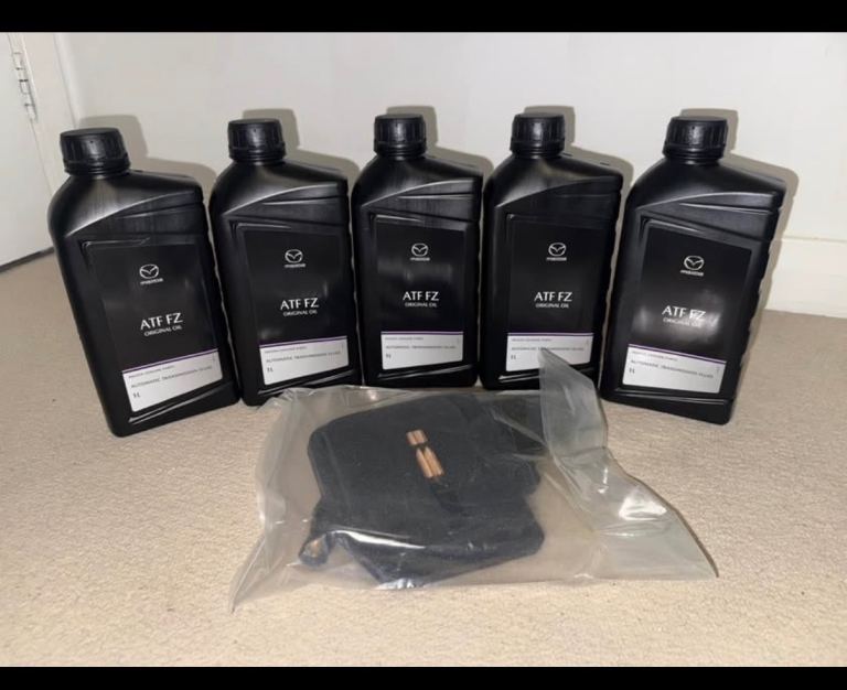 Genuine Mazda automatic transmission oil+filter