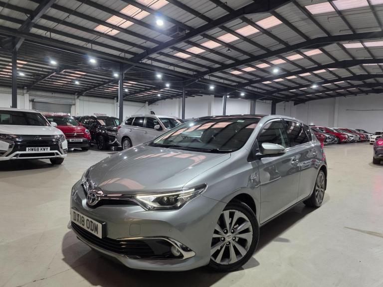 2018 Toyota Auris 1.8 VVT-h Excel CVT Euro 6 (s/s) 5dr HATCHBACK Petrol/Electric Hybrid Automatic