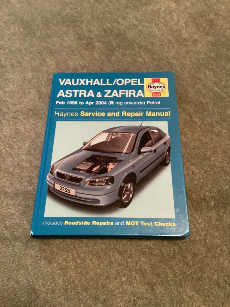 Vauxhall Astra & Zafira workshop manual