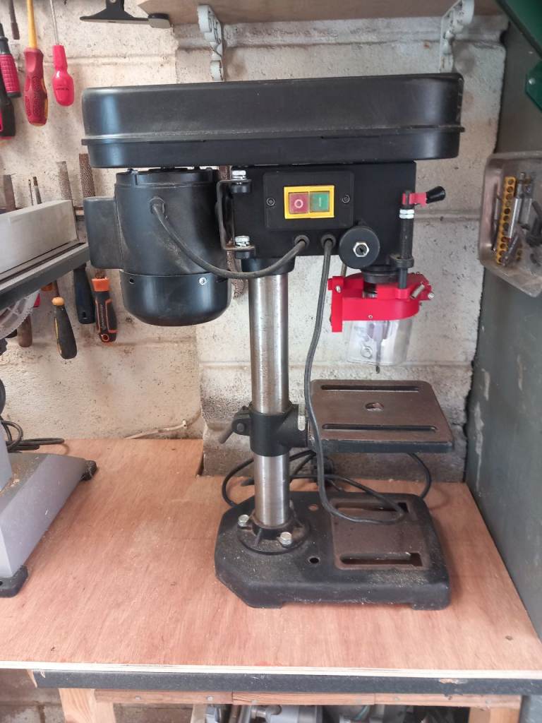 Pillar drill.