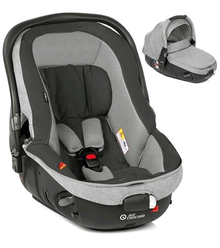 Car seat/carry cot, 2 in 1,