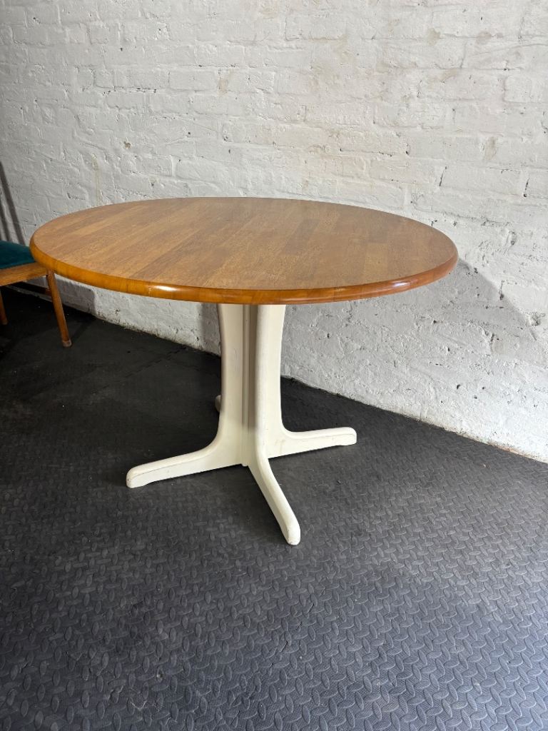 Vintage Round Dining Table