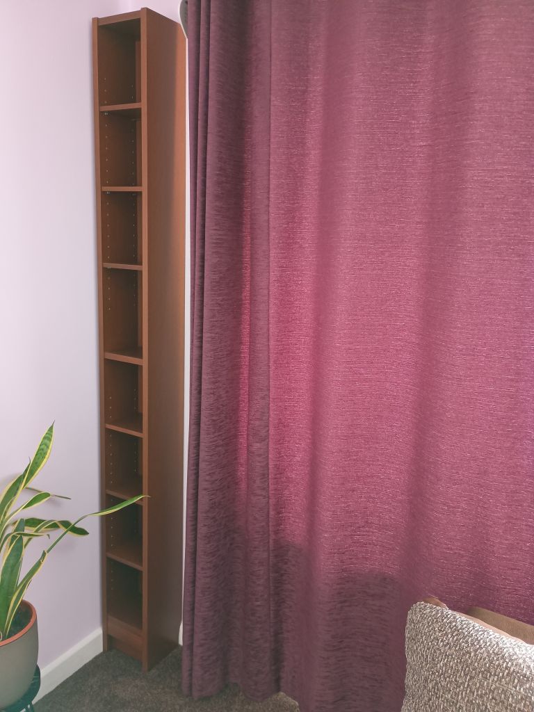 IKEA Billy, Gnedby narrow shelve unit - brown walnut effect 