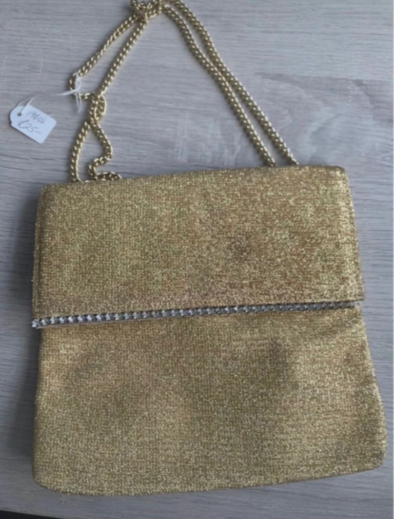 Beautiful gold 60s bag 