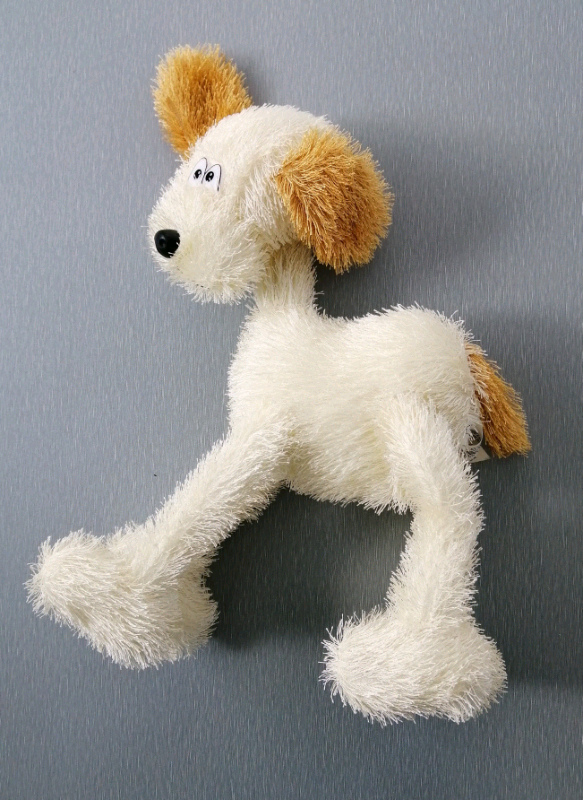 A Richard Lang Crazy Puppy Dog Soft Toy. Full Height 13" (33cm).