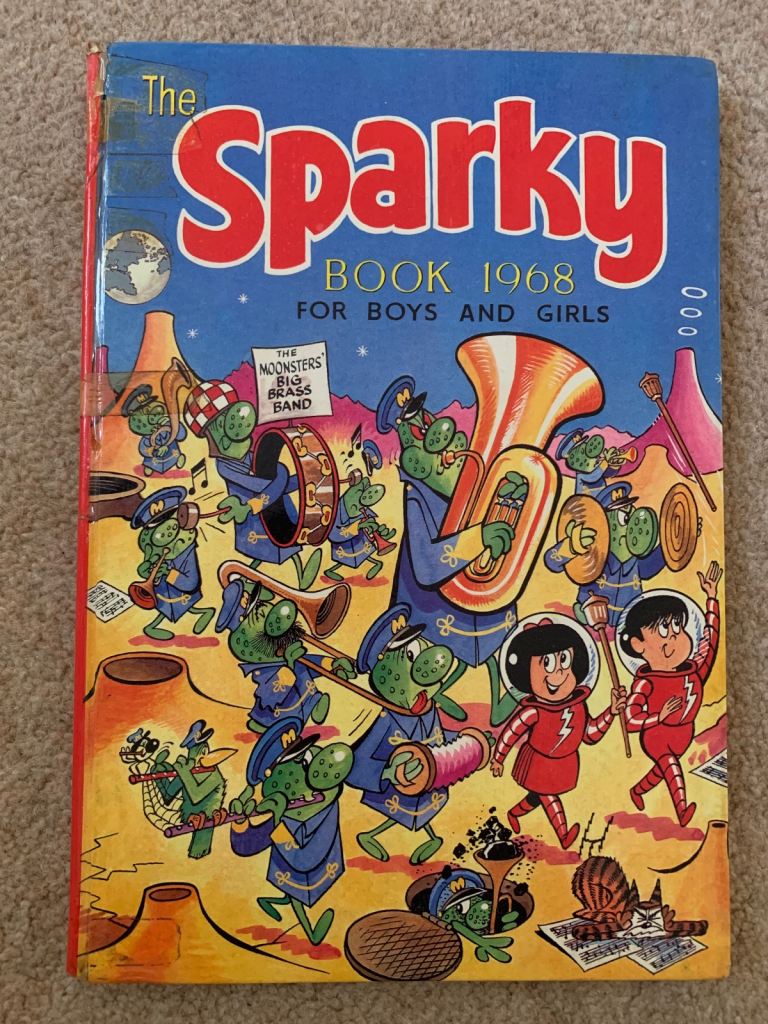 Antique 1968 Sparky annual