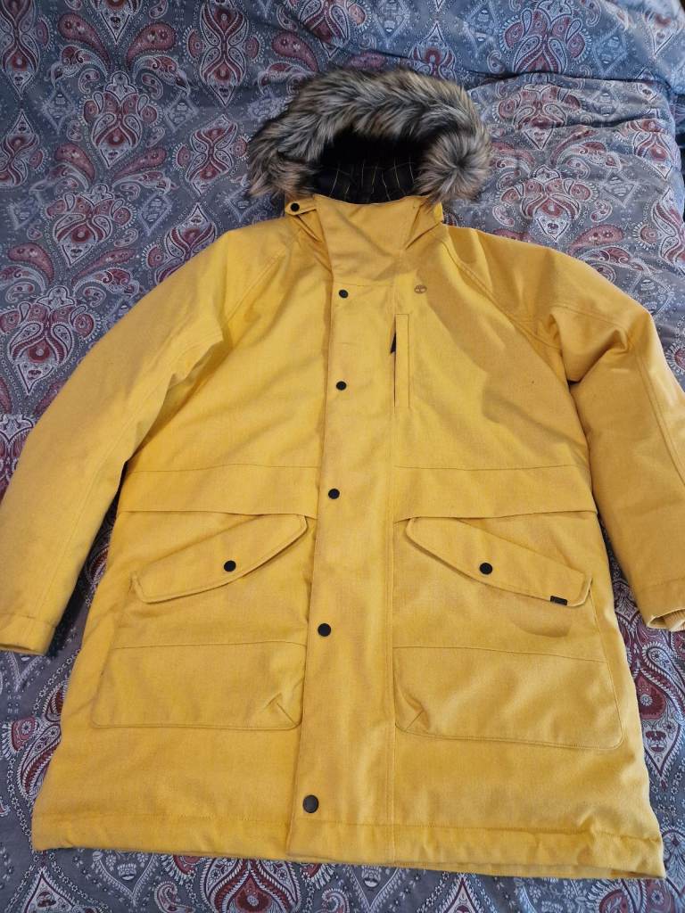 TIMBERLAND MENS WATERPROOF DOWN PARKA LARGE