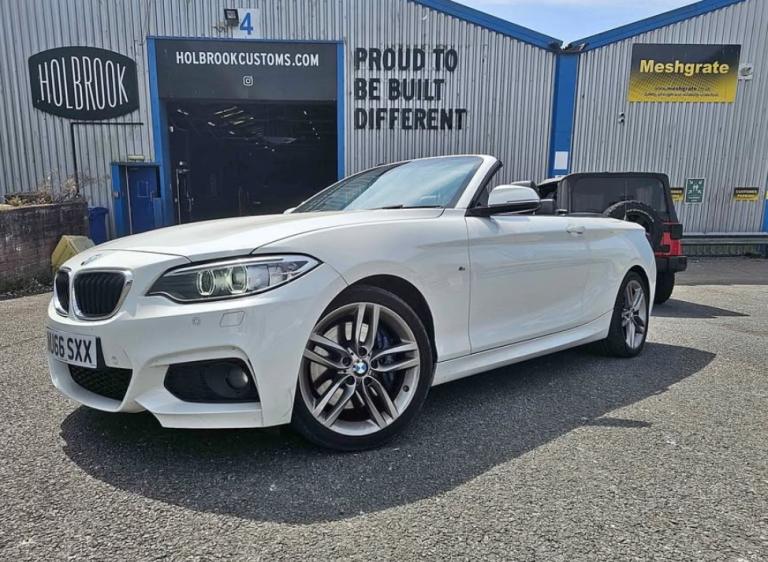 2016 BMW 2 Series 218d [150] M Sport 2dr [Nav] CONVERTIBLE Diesel Manual