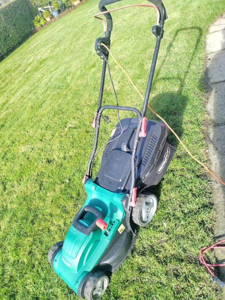 Qualcast corded electric lawnmower