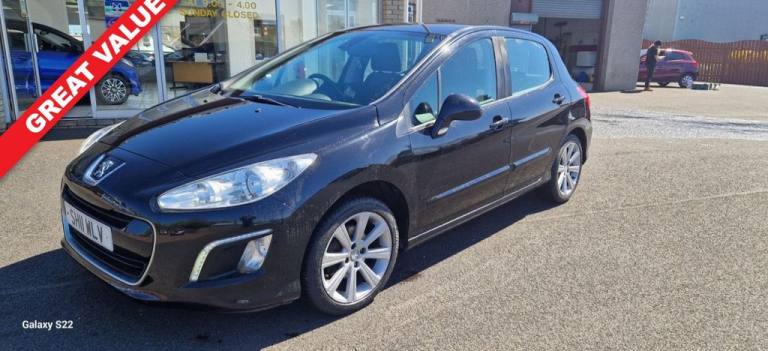 2011 Peugeot 308 1.6 VTi Active 5dr HATCHBACK PETROL Manual