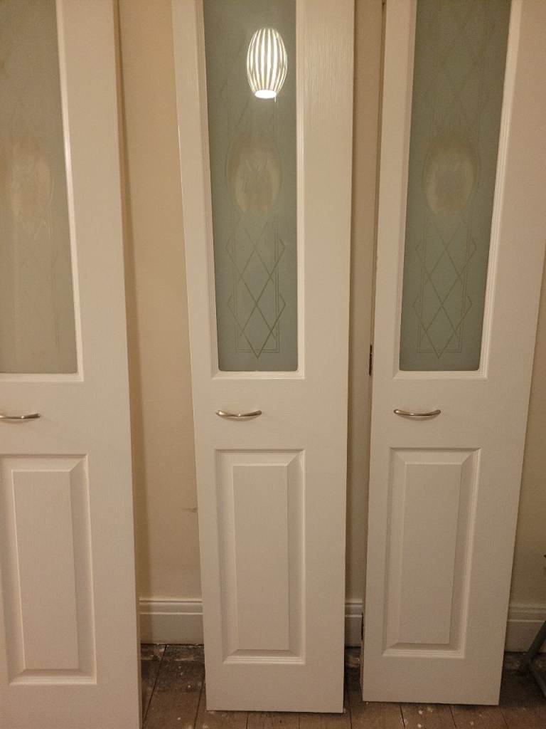 Internal bi fold glazed doors 