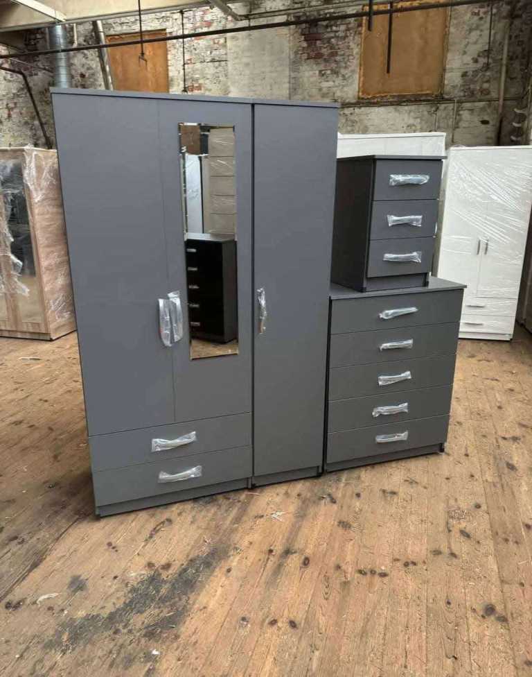 Brand New Wardrobes Available – 2 to 10 Door Options In Stock