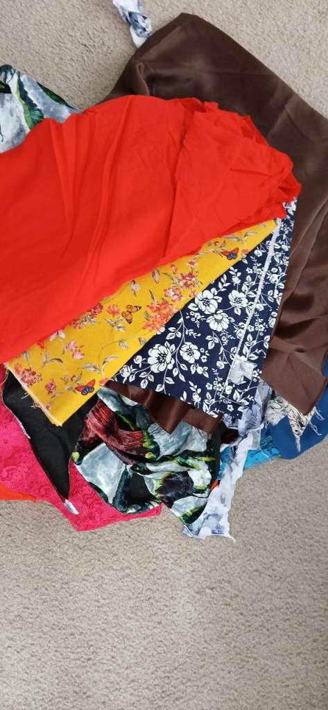  Bundle of Various Fabrics – Good Condition