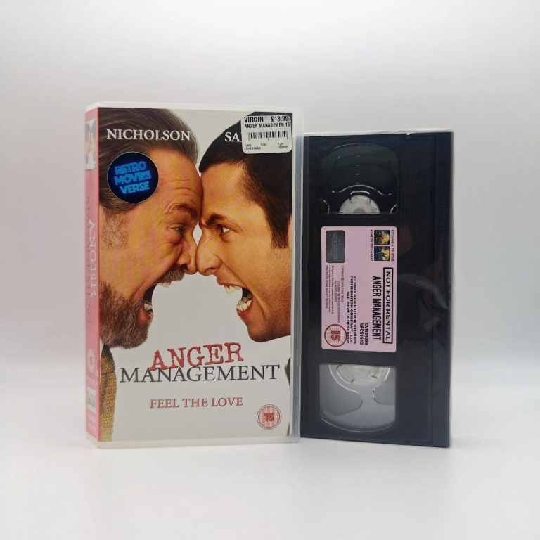 Anger Management VHS New and Sealed Video Tape Adam Sandler (2003)