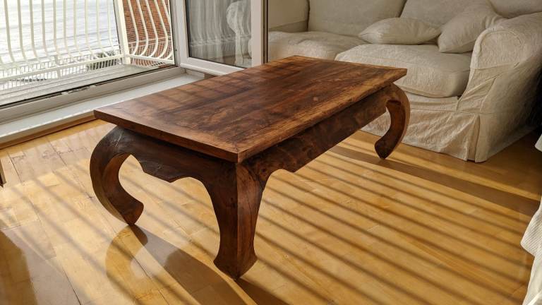 image for Beautiful Indonesian Hardwood Coffee Table
