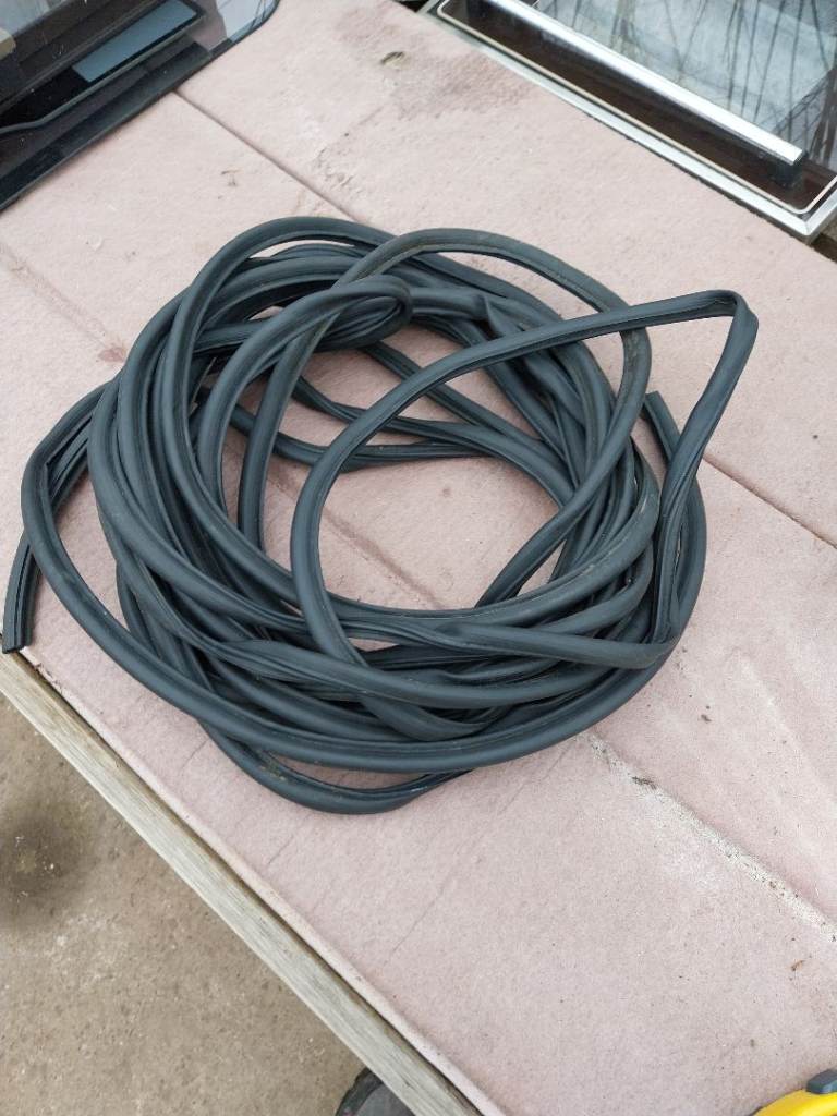 Caravan motorhome door rubber 