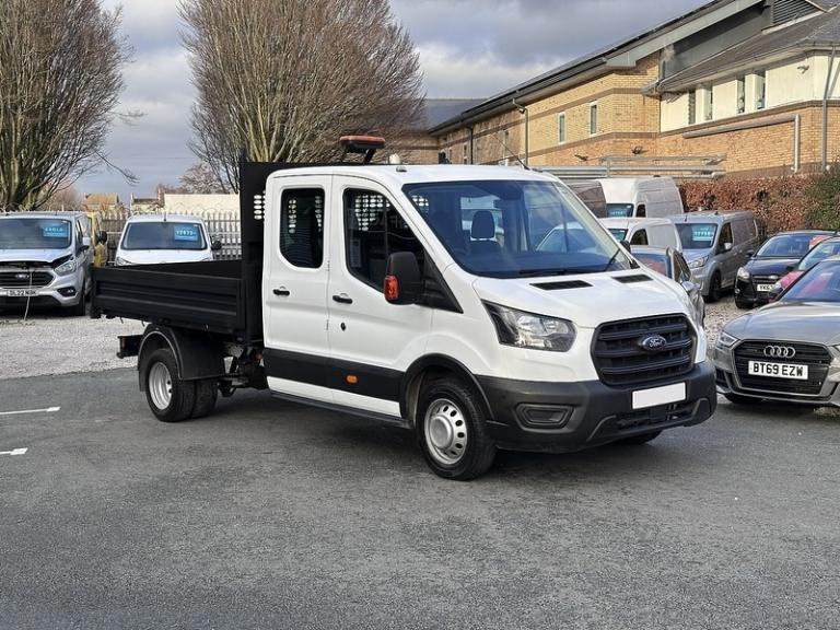 2022 Ford Transit 350 EcoBlue Leader CrewCab Tipper L3 Euro 6 130ps 2022 Tipper Diesel Manual