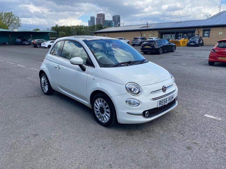 2016 Fiat 500 1.2 Lounge Euro 6 (s/s) 3dr HATCHBACK Petrol Manual