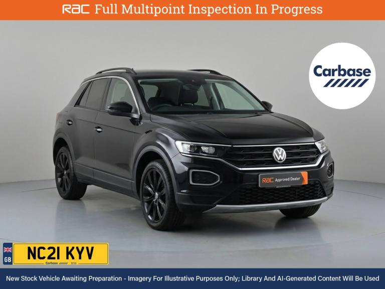 2021 Volkswagen T-Roc 1.0 TSI Black Edition SUV 5dr Petrol Manual Euro 6 (s/s) (110 ps) SUV PETRO...