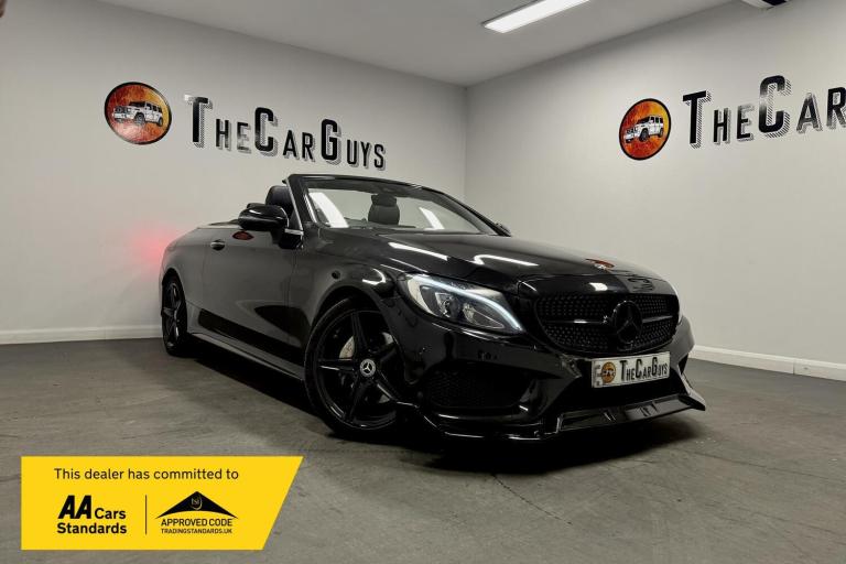 2018 Mercedes-Benz C Class 2.1 C220d AMG Line Cabriolet 2dr Diesel G-Tronic+ Euro 6 (s/s) (170 ps...