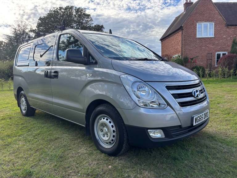 2015 Hyundai Iload 2.5 CRDi 116ps Comfort  6 Seater Crew Van NO VAT Only 86,000 Miles Crew Bus  D...