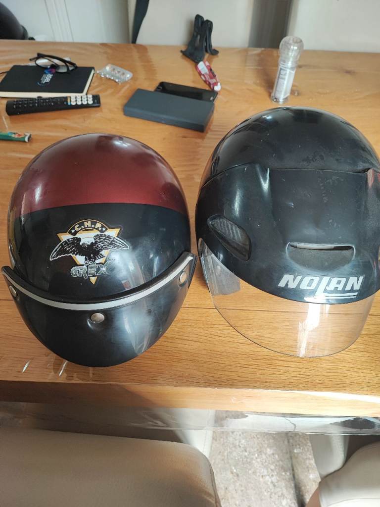 Motorbike helmet