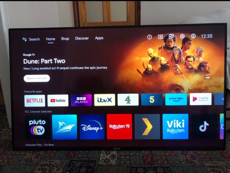 TCL 55EP658 55 Inch Smart 4K Android Ultra HD HDR LED TV