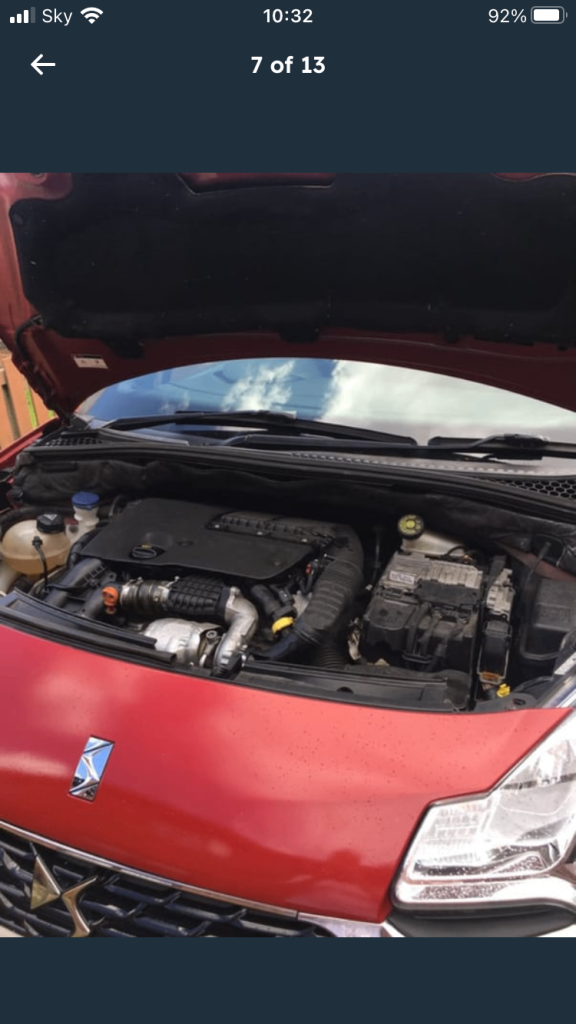 DS 3 Hatchback, 2017, 52k miles Manual, 1560 (cc), 3 doors