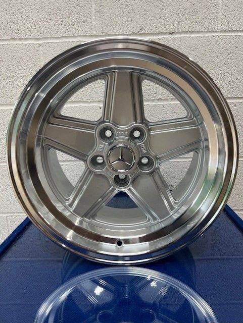 16 inch Staggered PENTA AMG Style Deep Dish Wheels for MERCEDES Old Skool Models - Brand New
