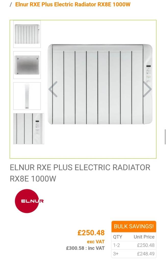 Electric radiator 