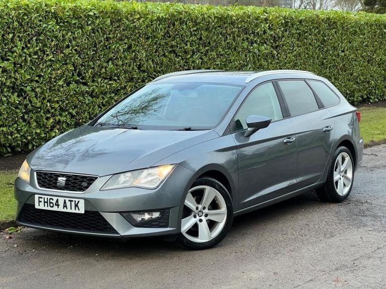 SEAT LEON 2.0 TDI FR 150 BHP 2014 ESTATE £20 TAX MODEL FULL SERVICE HISTORY