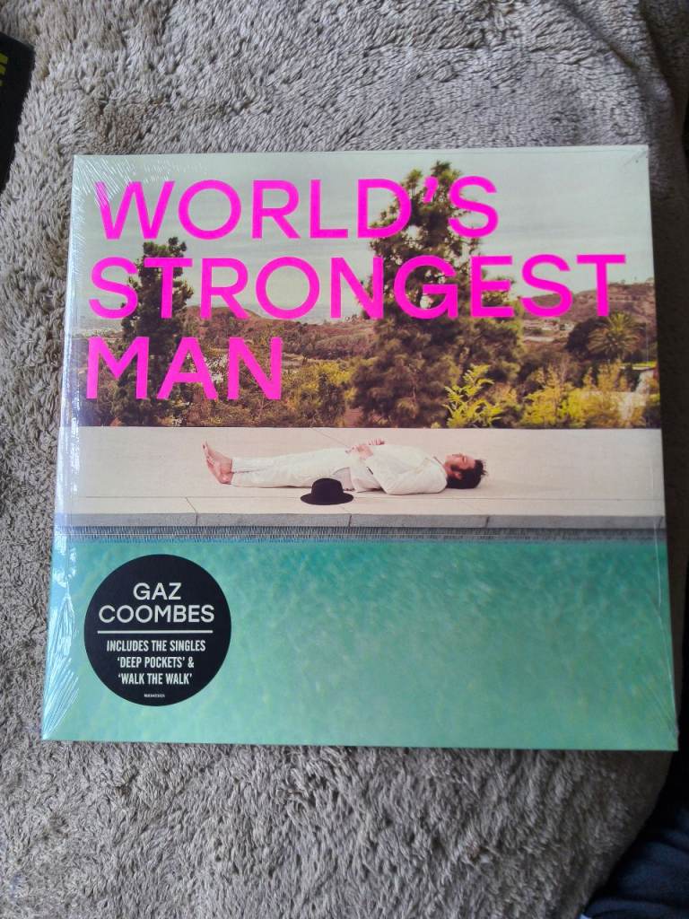 Gaz Coombes - World's Strongest Man Vinyl LP - New, Sealed