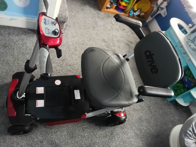 Folding mobility electric scooter drive medical manual fold plus model 