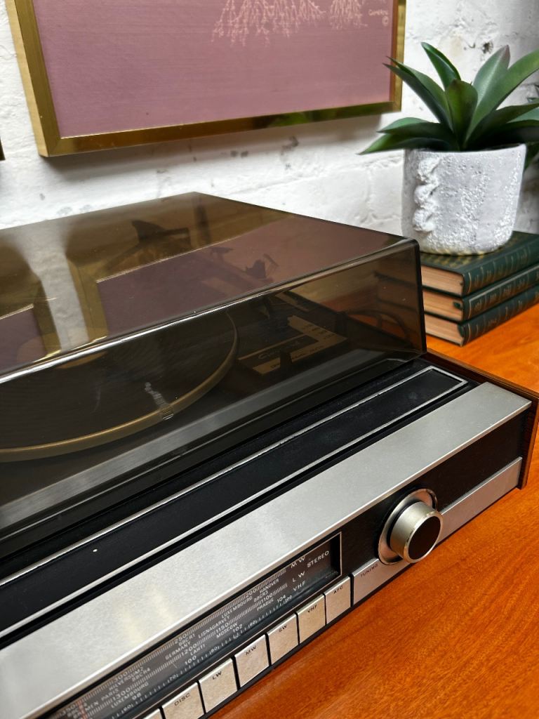 G.E.C. Stereo Music Centre Model Garrard 6300  – Turntable, Radio, Cassette / Spare Repair 