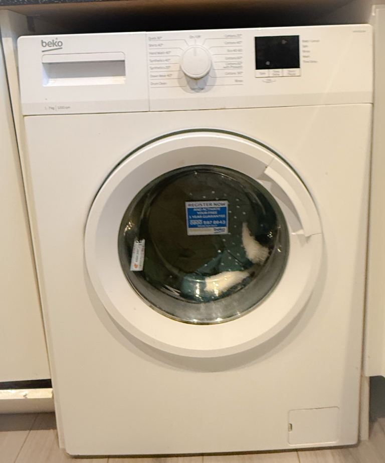 Beko Washing Machine – Good Condition, White