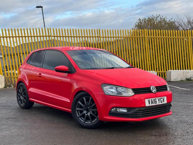 2016 Volkswagen Polo 1.2 TSI BlueMotion Tech Match Euro 6 (s/s) 3dr HATCHBACK Petrol Manual